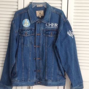 out Jackets & Coats - Cher jean jacket from her concert out Jackets & Coats - Cher jean jacket from her concert